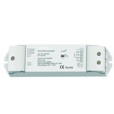 ECOLUX EC-5115 RECEPTOR COMANDAMENT RGBW 4 ZONES